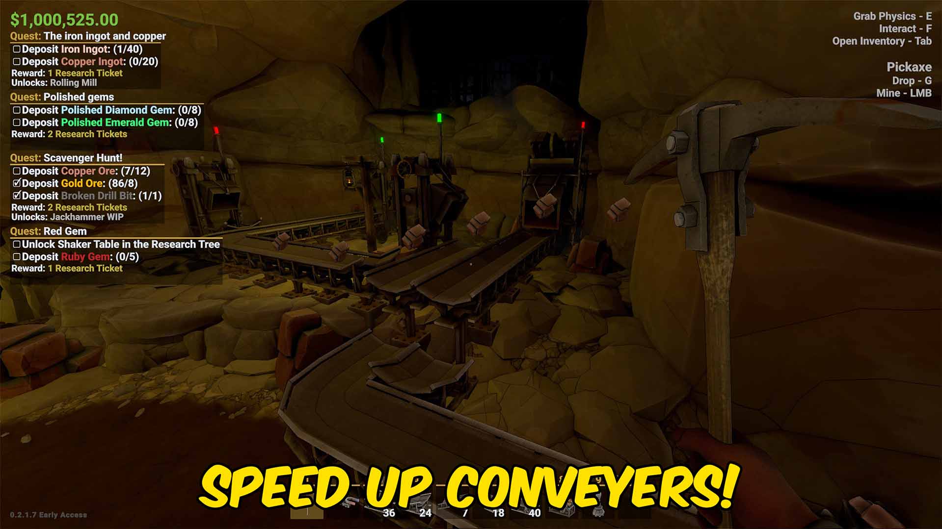 Conveyor Speed Boost
